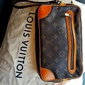 Authentic Louis Vuitton Compiegne 28 Clutch